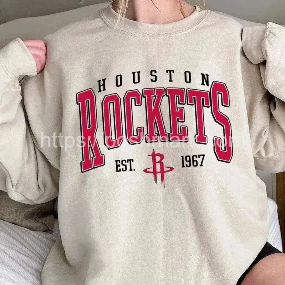 Retro 1967Houston Rocket Sweatshirt Shirt, Houston Basketball